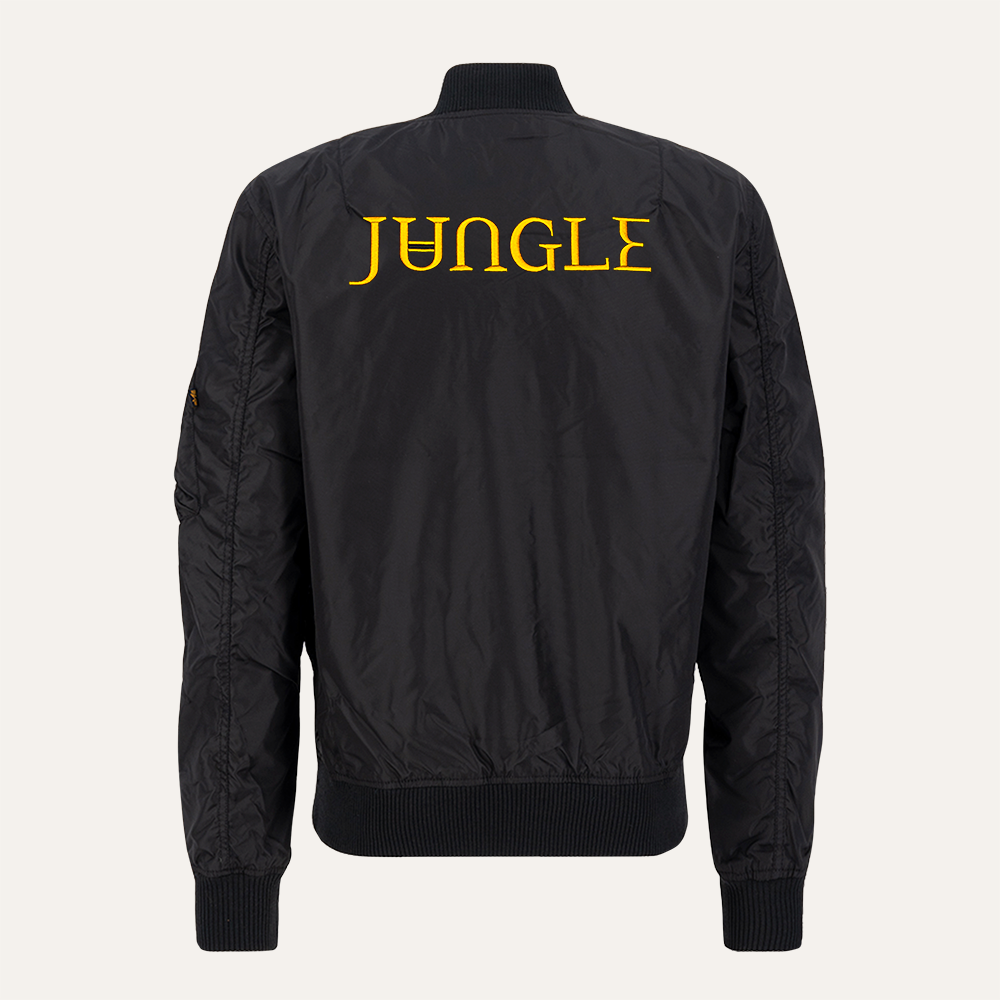 Embroidered Jungle Alpha Industries MA-1 TT Bomber Jacket