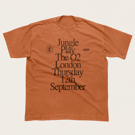 London O2 T-Shirt 2024 - Copper