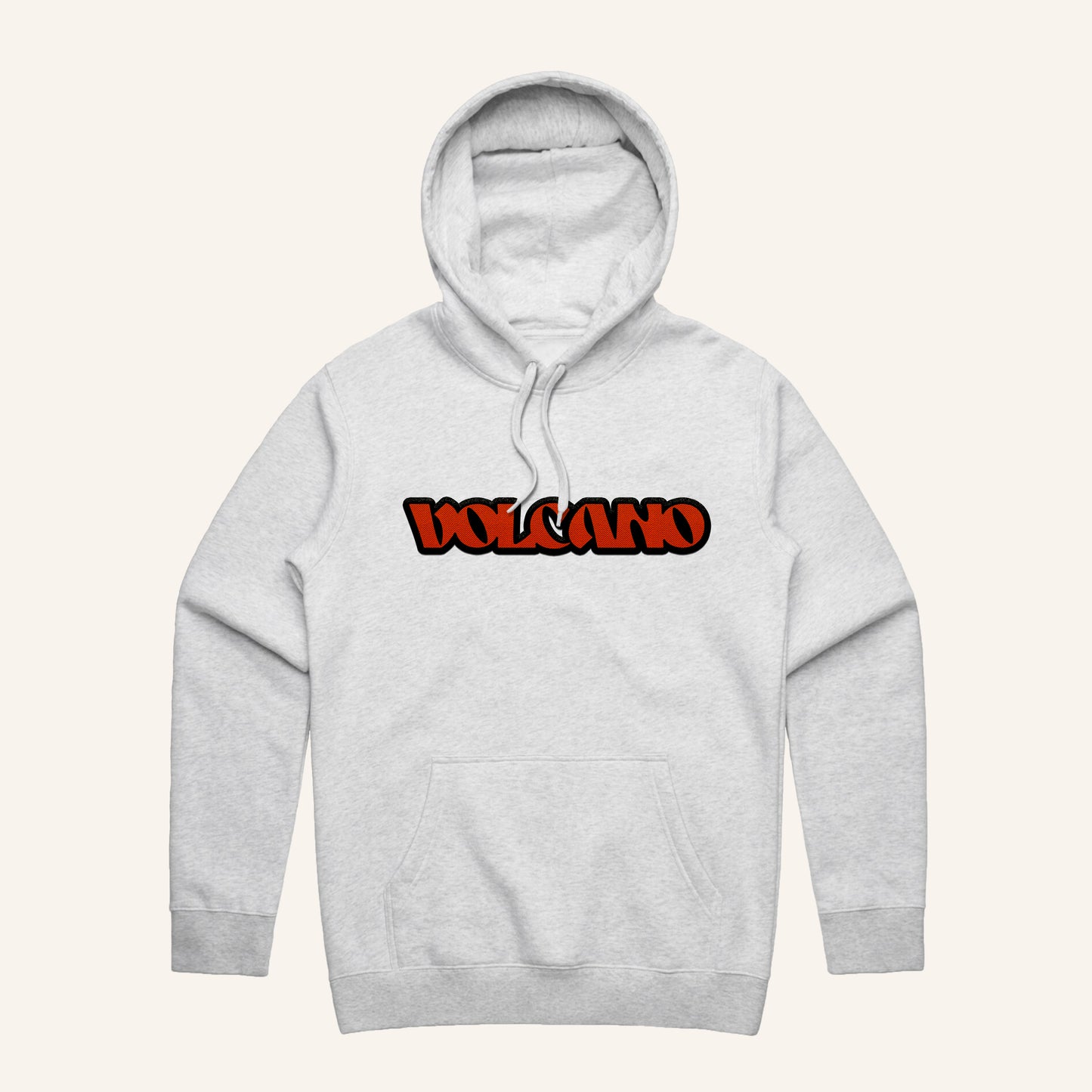 Volcano Textured Patch Hoodie