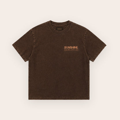 Sunshine World Tour Vintage Brown T-shirt
