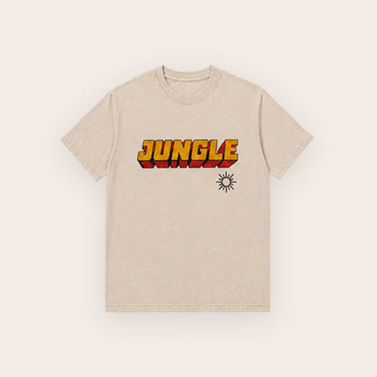 Jungle Sun 3D Natural T-shirt
