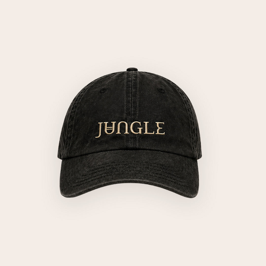 Jungle Logo Black Cap