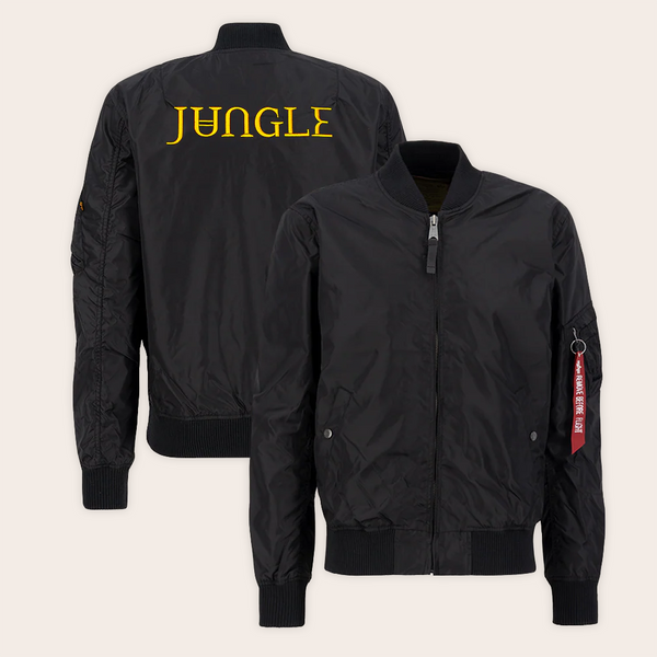 Embroidered Jungle Alpha Industries MA-1 TT Bomber Jacket – Jungle