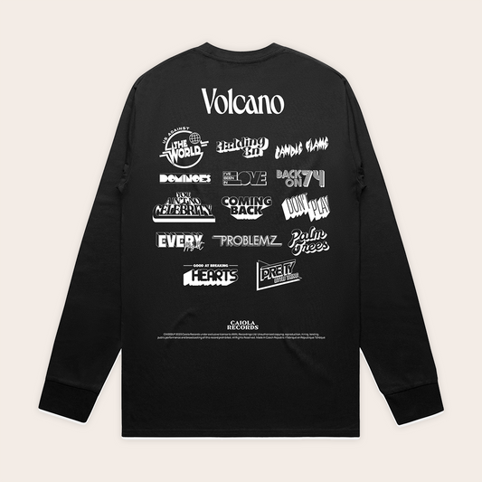Jungle Black Hella Logos Long Sleeve T-shirt