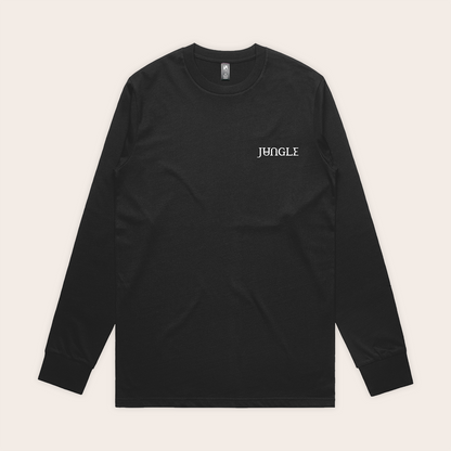 Jungle Black Hella Logos Long Sleeve T-shirt – Jungle UK Store