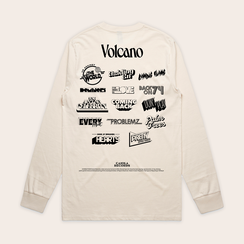 Jungle Cream Hella Logos Long Sleeve T-shirt