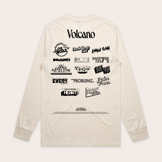 Jungle Cream Hella Logos Long Sleeve T-shirt