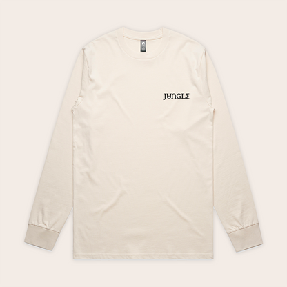 Jungle Cream Hella Logos Long Sleeve T-shirt