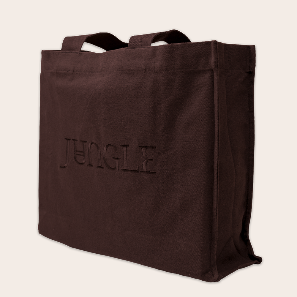 Jungle Embroidered Tote Bag