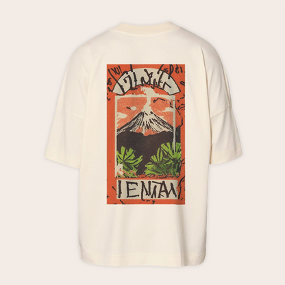 Jungle Volcano Art T-Shirt
