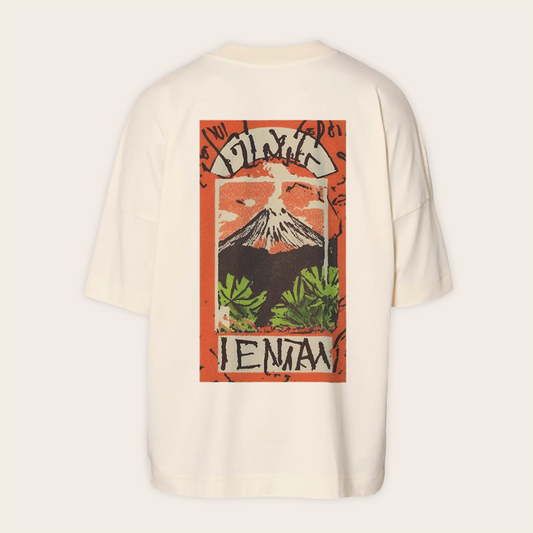 Jungle Volcano Art T-Shirt