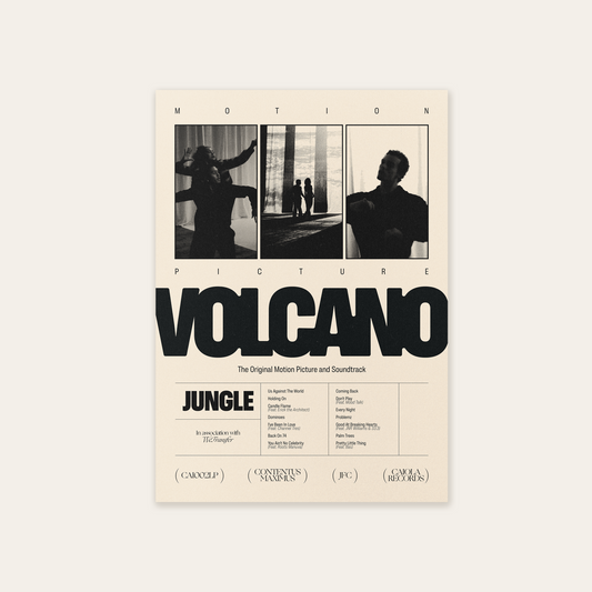 Volcano, The Original Motion Picture and Soundtrack A2 Poster (1/2)