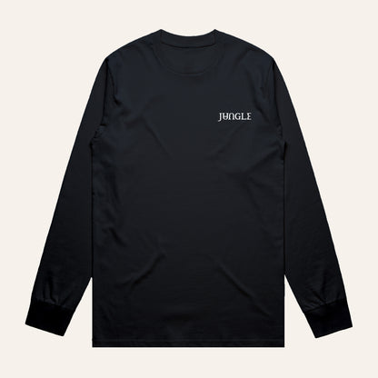 Jungle Black Hella Logos Long Sleeve T-shirt